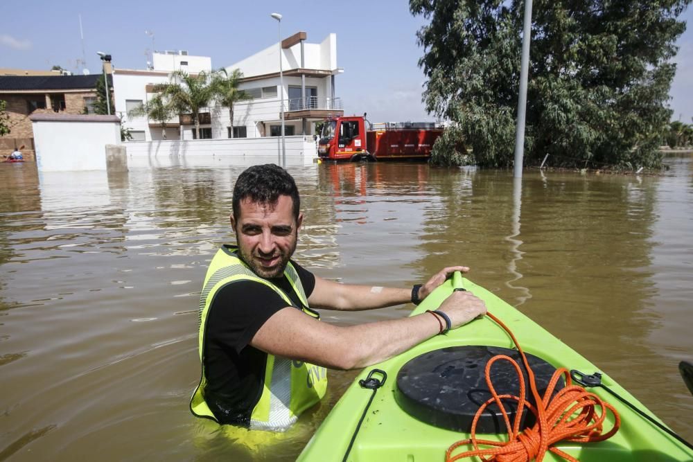 Las imágenes de las inundaciones en Almoradí y Dolores