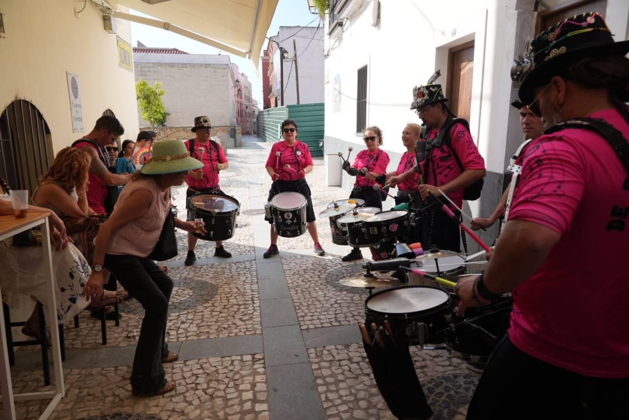 Así ha sido la carrera de tacones en Los Palomos de Badajoz