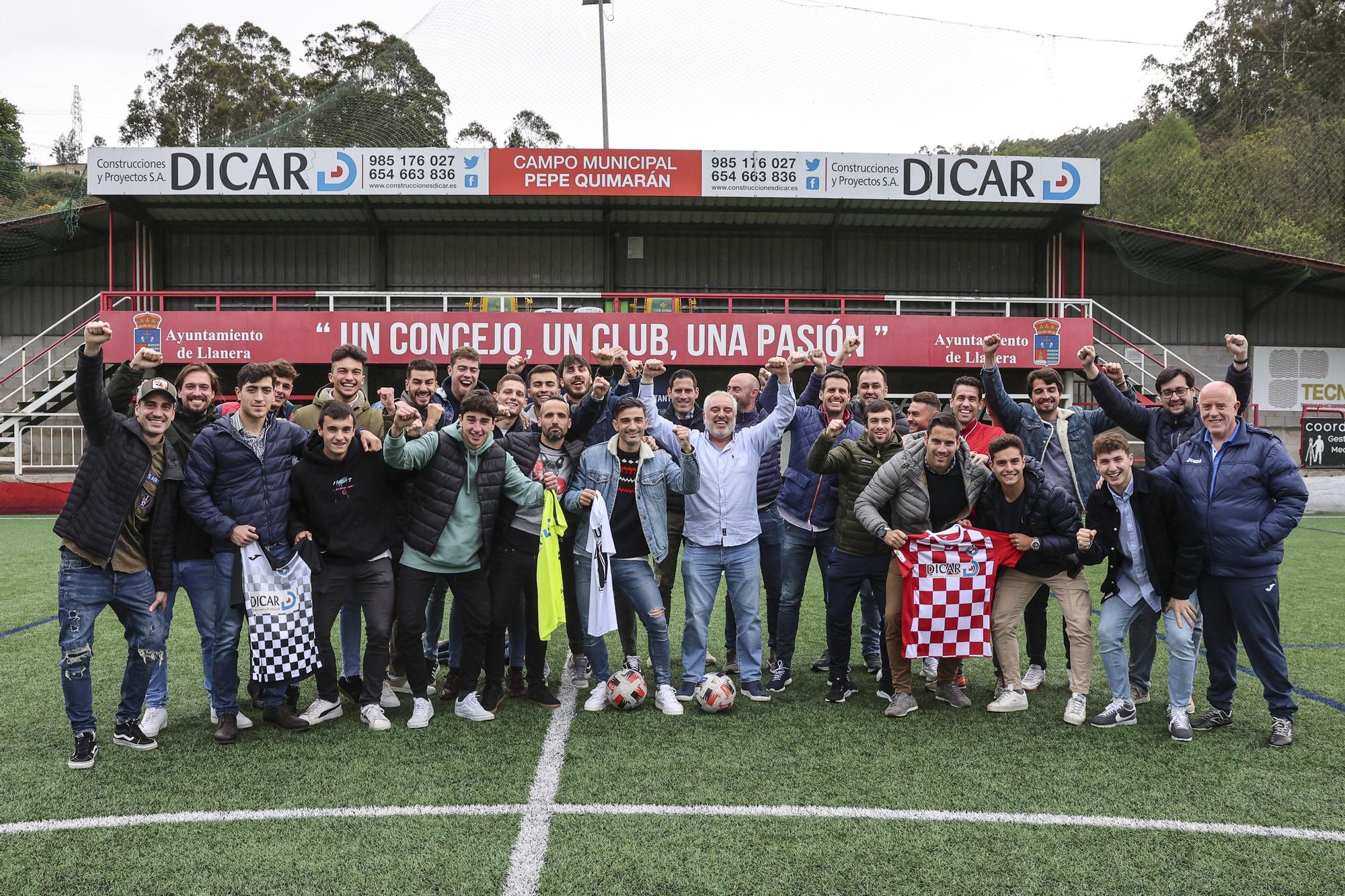 El día después del ascenso del Llanera