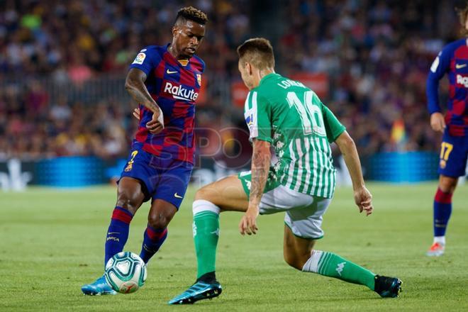 Imágenes del partido entre el FC Barcelona,5 - Betis, 2 correspondiente a la jornada 02 de LaLiga Santander y que se ha disputado en el Camp Nou, Barcelona.