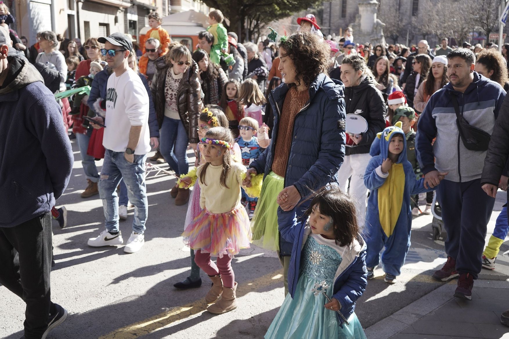 El Carnaval infantil de Sallent, en imatges