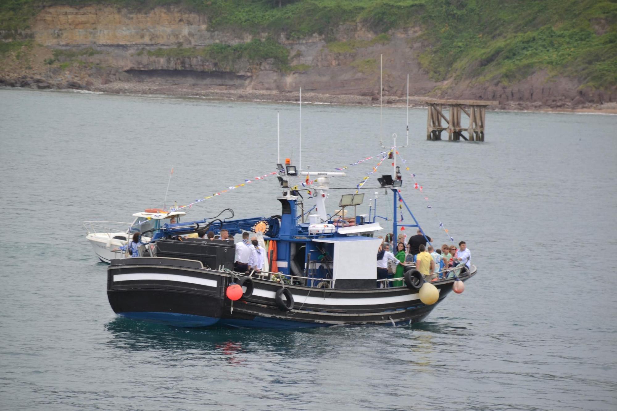 Lastres celebró la Virgen del Carmen