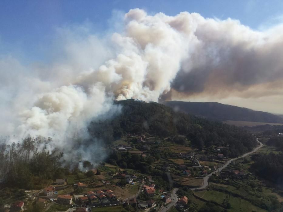 Incendio en Soutomaior