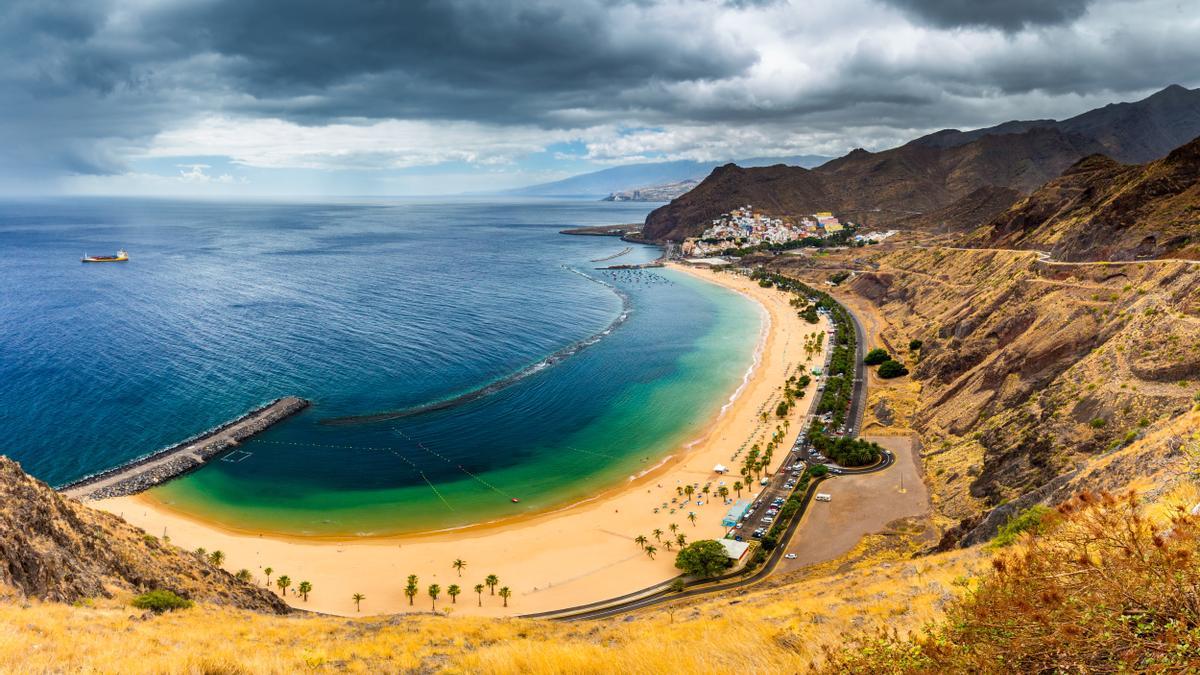 Playa de las Teresitas.