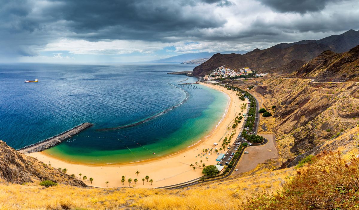 Playa de las Teresitas.