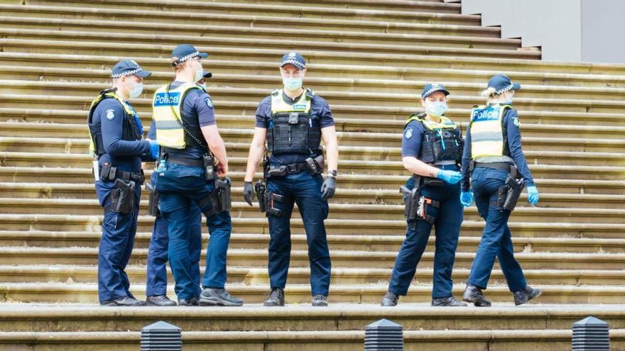 Agentes de la Policía de Australia.