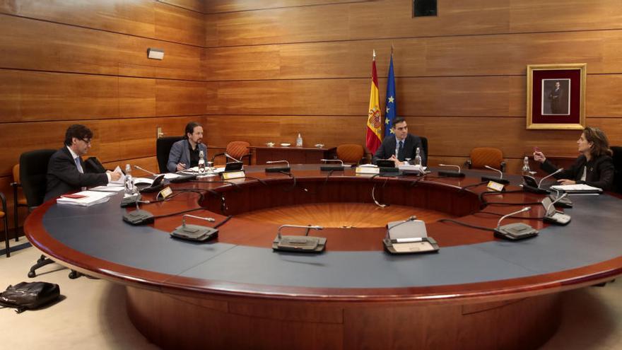 Pedro Sánchez ha presidit el consell de ministres