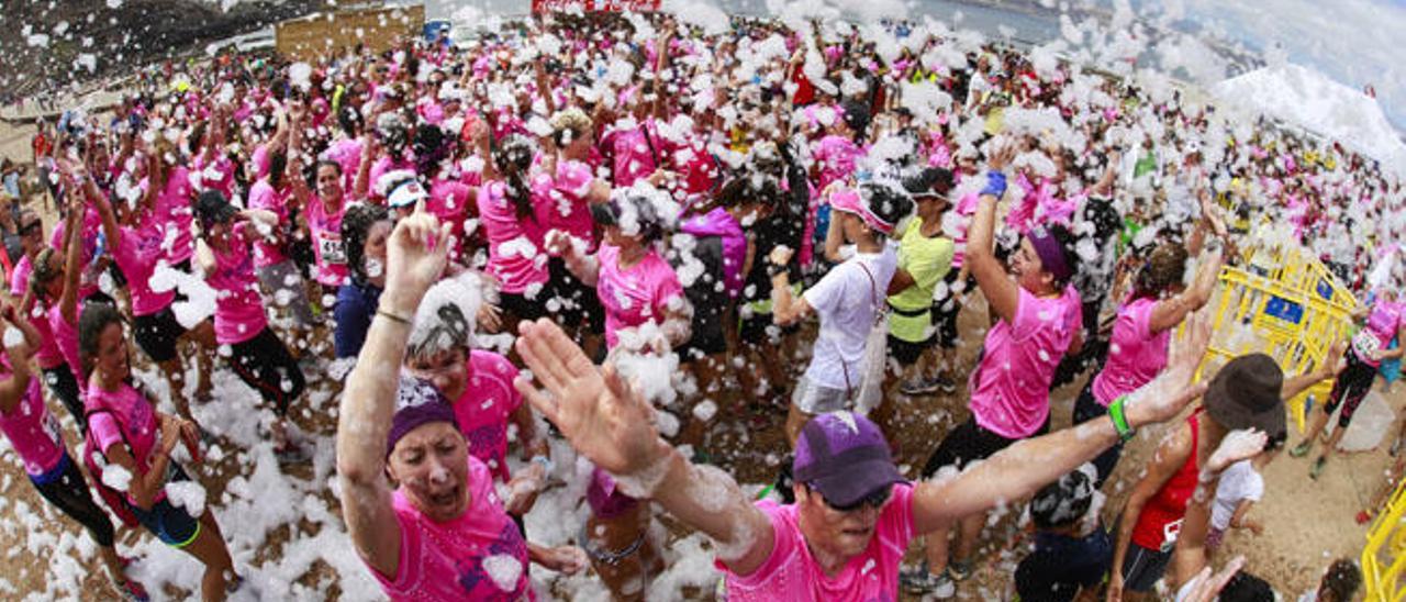 Carrera por el cáncer de mama celebrada el pasado mes de julio.