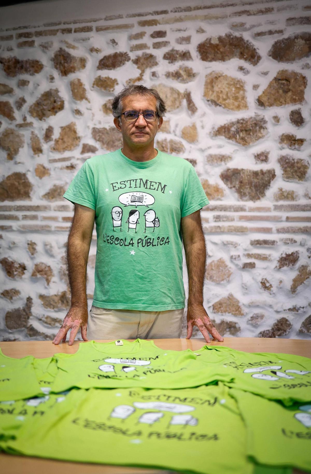 Marc Candela (Stepv) durante la entrevista