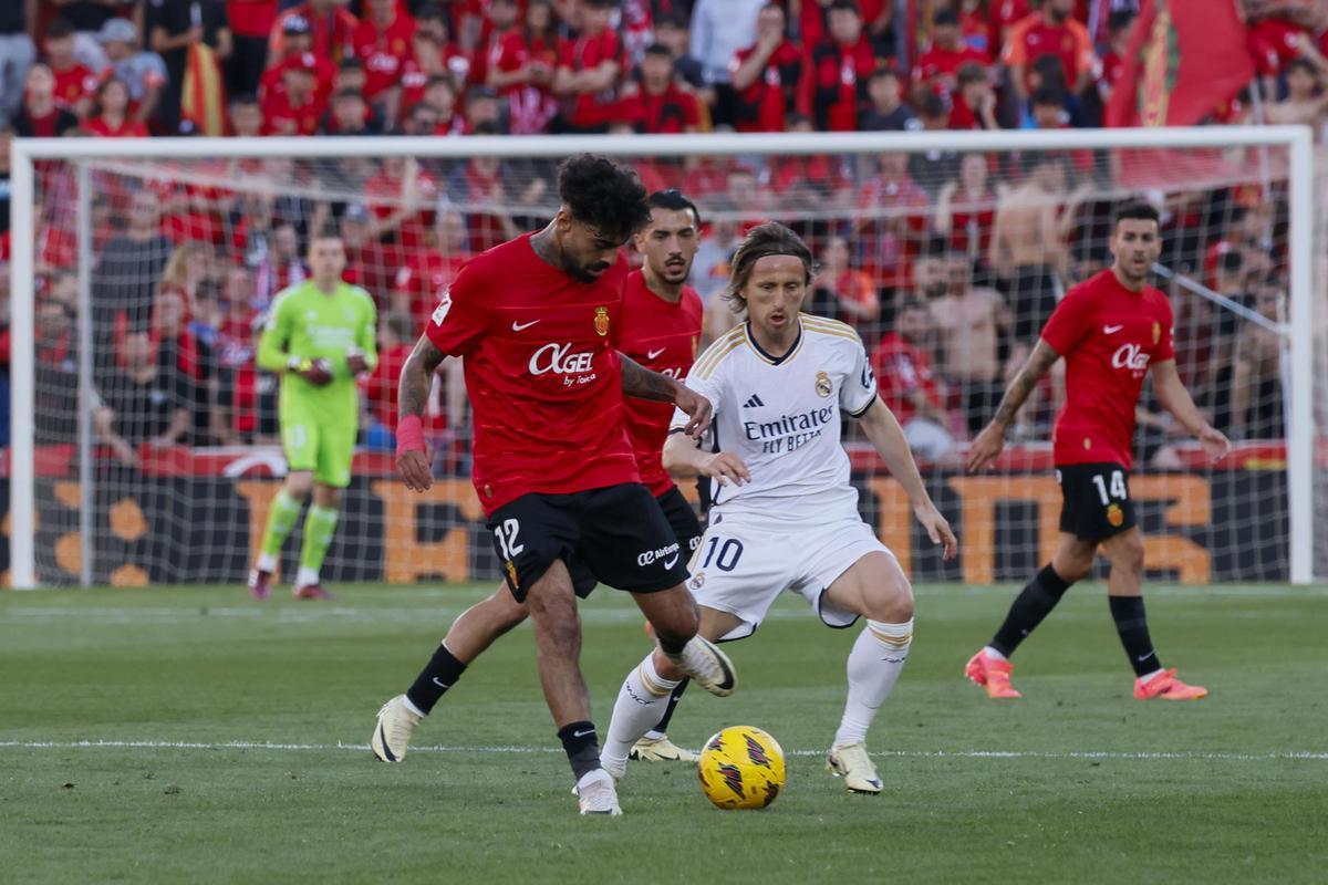 RCD Mallorca - Real Madrid, el partido de la jornada 31 de LaLiga EA Sports, en imágenes.