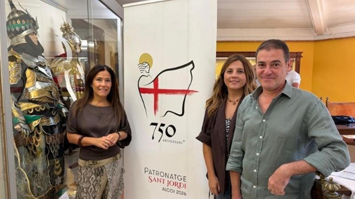 La Asociación de San Jorge se suma a la Feria Modernista de Alcoy con una Gloria histórica