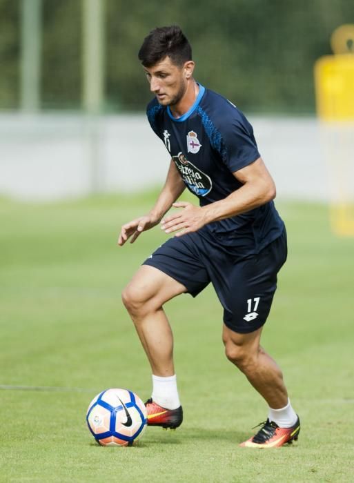 Andone y Fayçal se suman a los entrenamientos