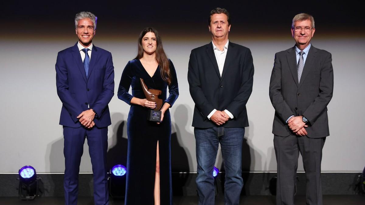 Berta Alomà recogió el premio 'Espíritu Deportivo'