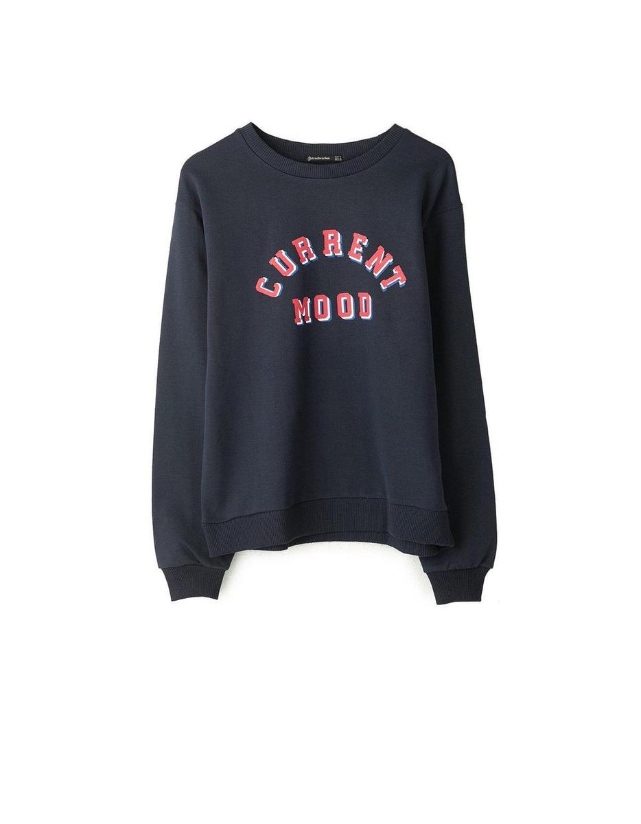 Sudadera 'current mood' de Stradivarius