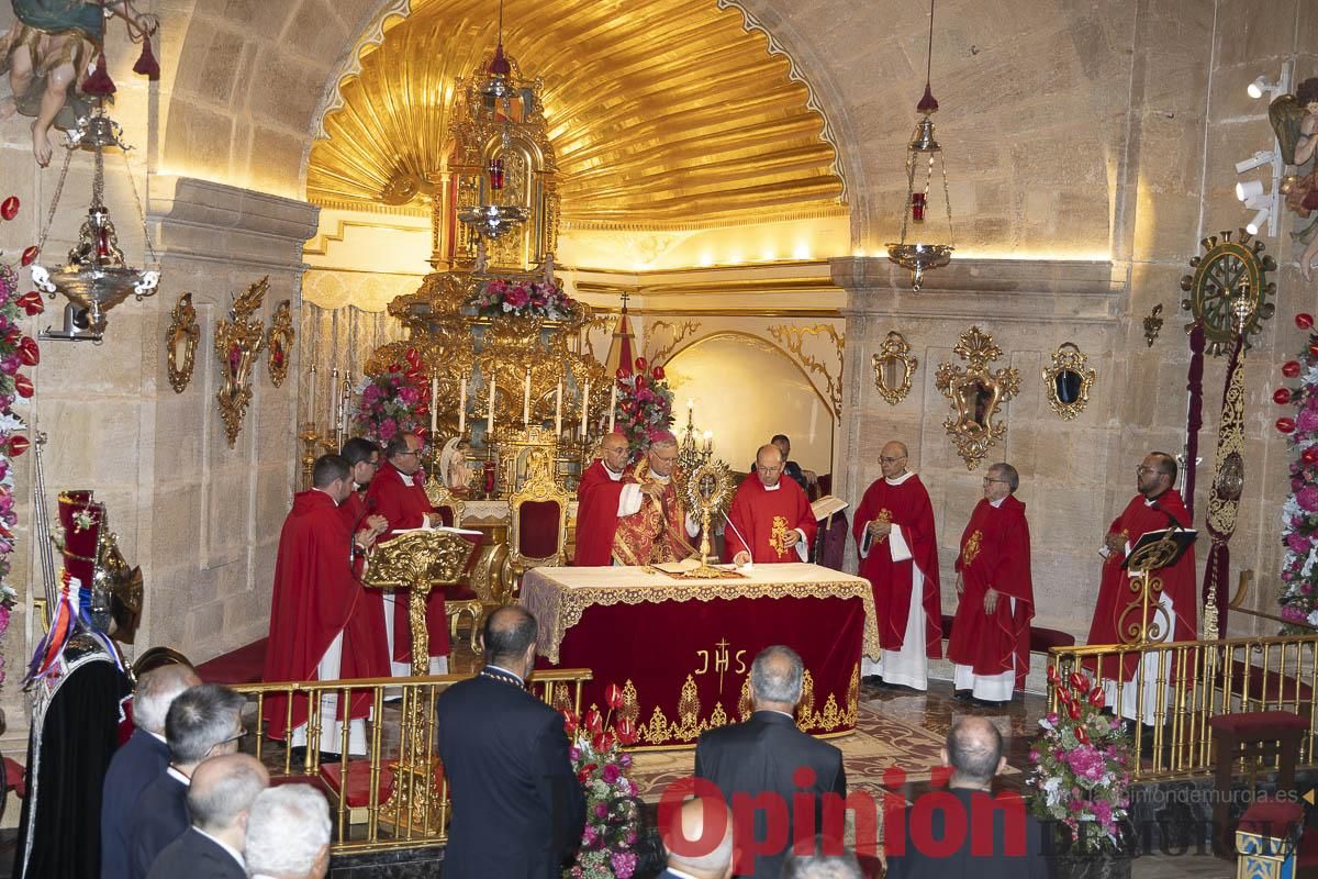 Así se ha vivido en Caravaca la clausura del Quinario de la Vera Cruz