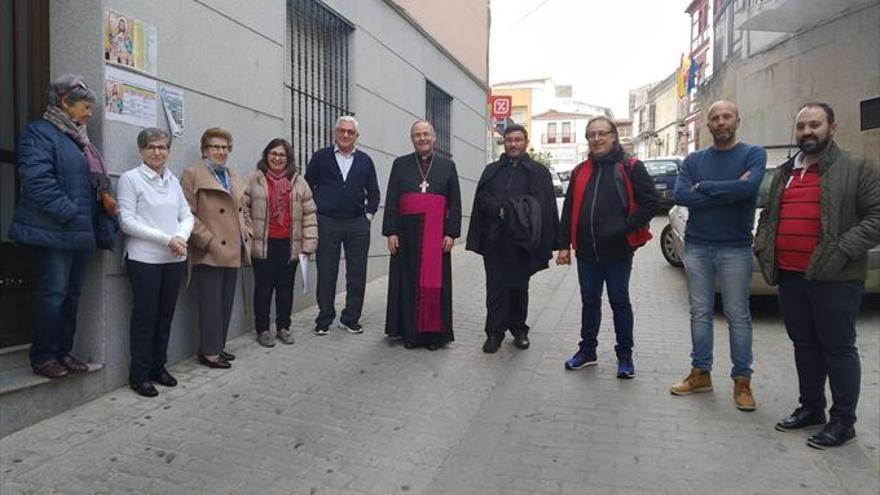 El obispo se reúne con varios colectivos