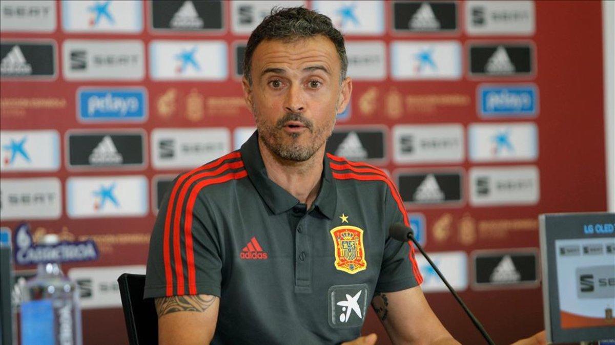 Luis Enrique dará hoy su segunda lista como seleccionador español