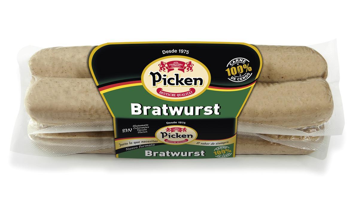 Salchicha Bratwurst de la empresa Gourmet.