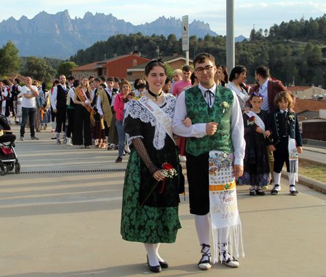 Anna Casafont, de Puig-reig, i Bernat Torreblanca, de Sant Fruitós, nous pubilla i hereu de la Catalunya Central