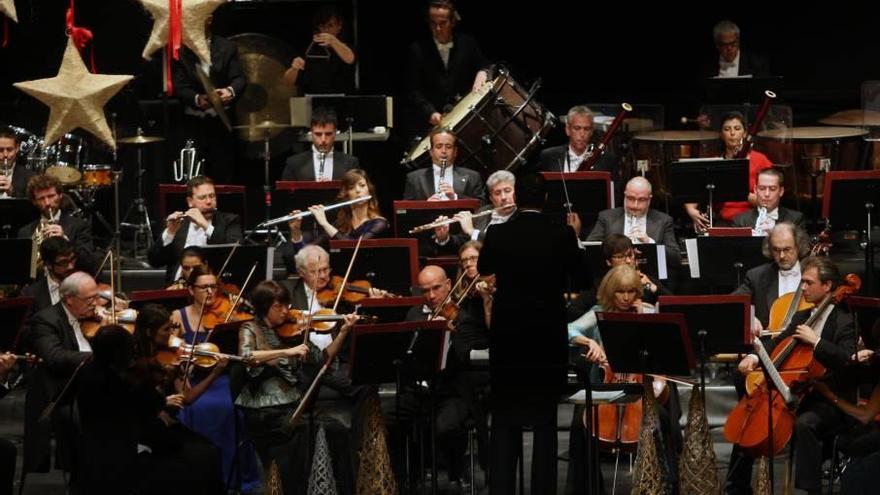 La Simfònica durante el concierto de Año Nuevo del año pasado.