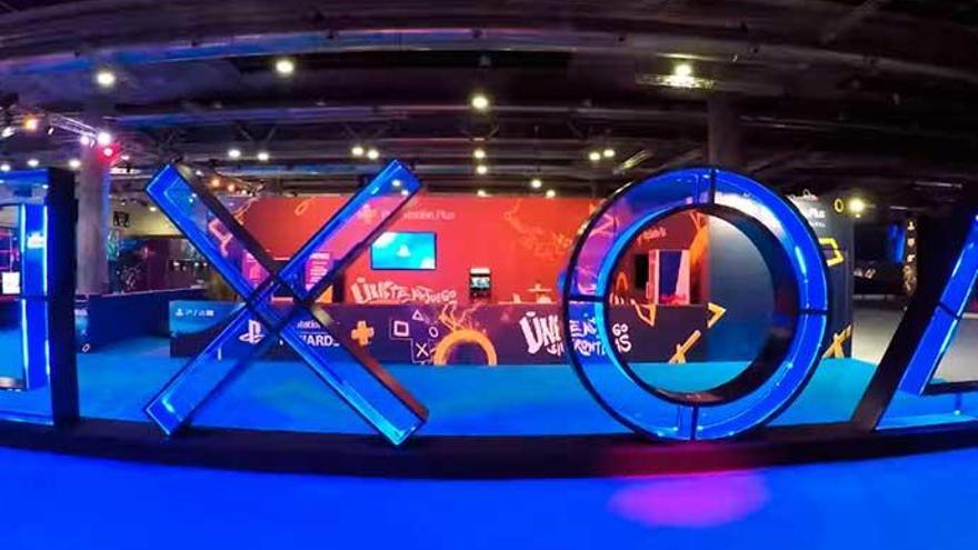 El stand de Sony en Madrid Games Week 2018.