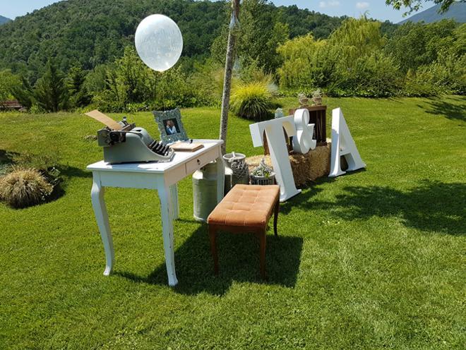 Cómo decorar el jardín del hotel en tu boda: Nubes de algodón