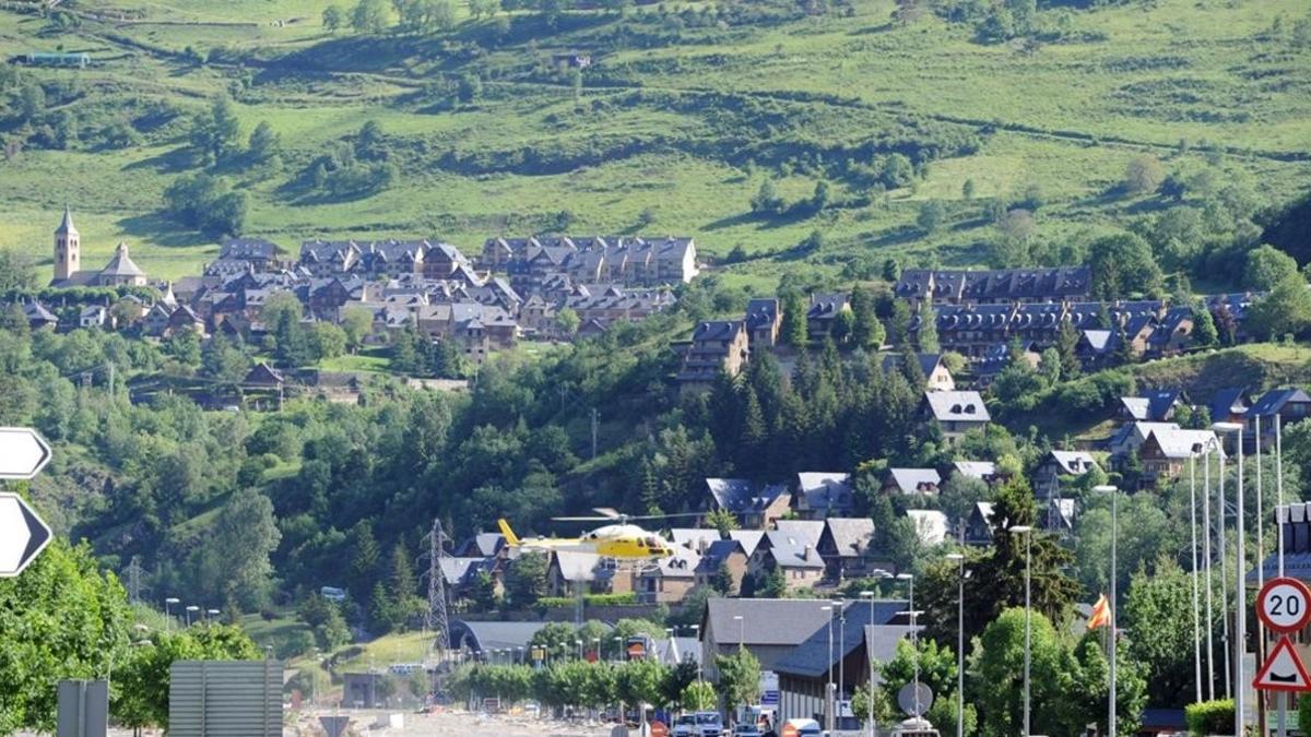 Una imagen de Vielha, en el Vall d'Aran.