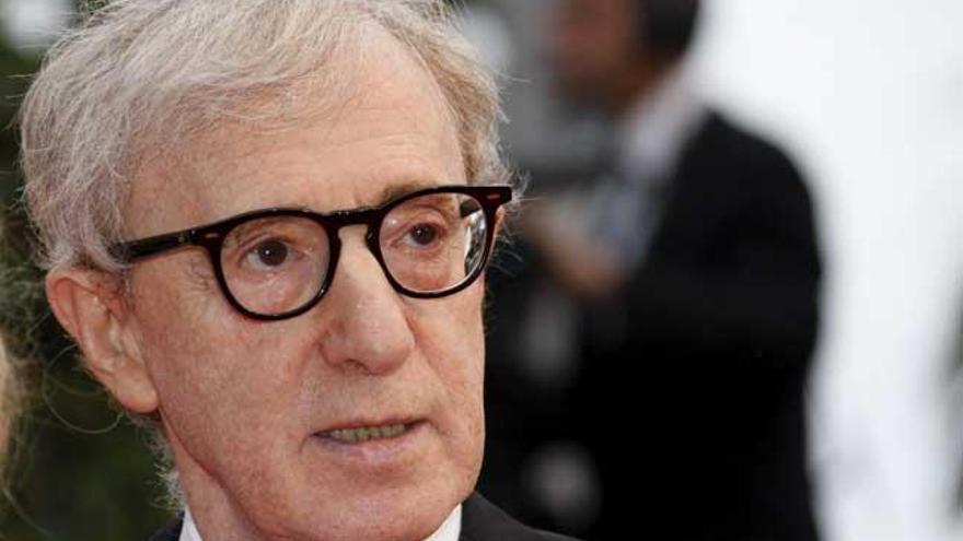 Woody Allen a su llegada al Festival de Cannes en Francia.