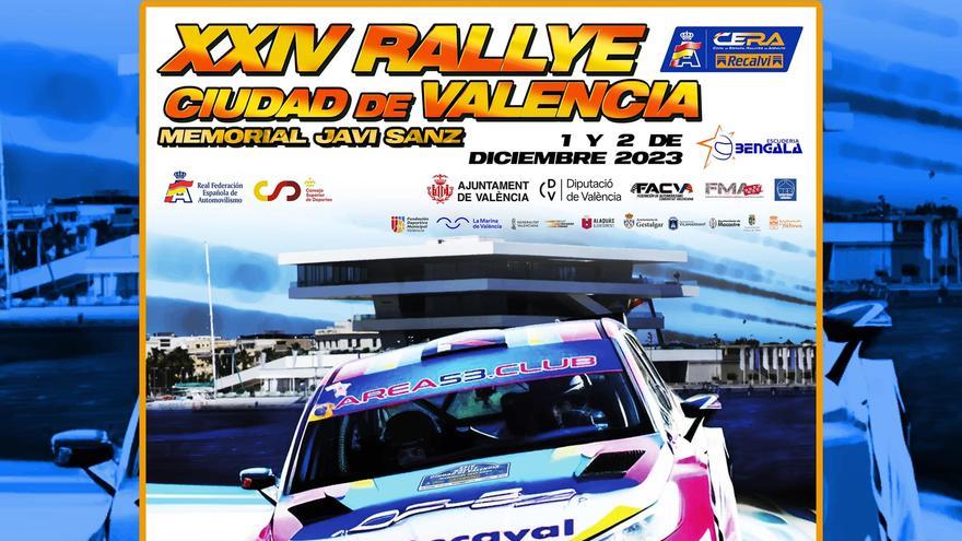 Así es el recorrido del XXIV Rallye Ciudad de Valencia - Memorial Javi Sanz