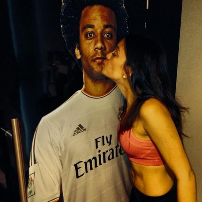 Clarisse Alves, WAG del Real Madrid