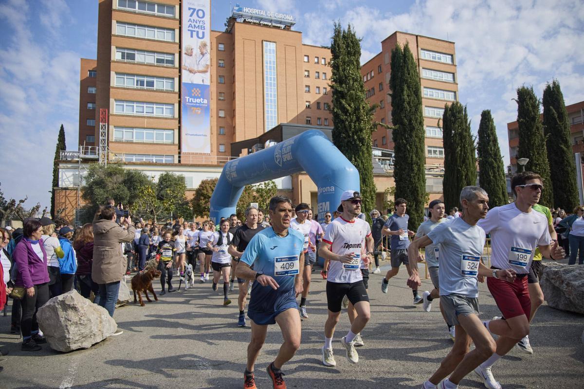 Les imatges de la Marxa Solidària pels 70 anys del Trueta