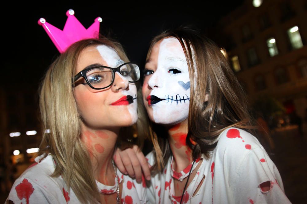 Celebración de Halloween en el Centro de Málaga