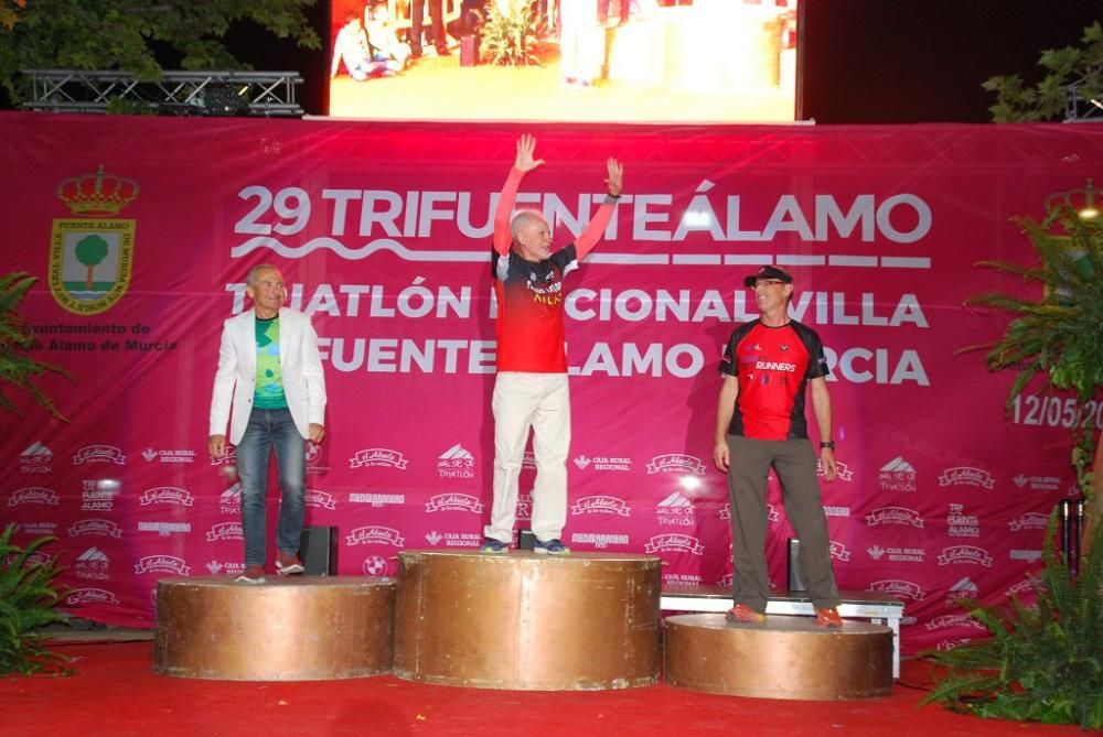 Entrega de premios del Triatlón de Fuente Álamo