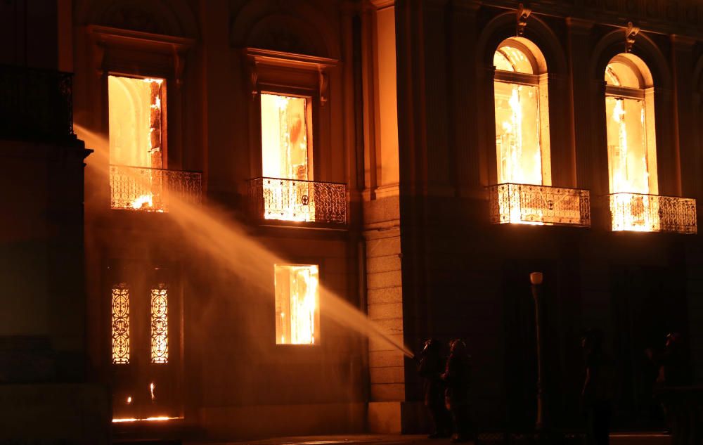 Incendi al Museu Nacional del Brasil