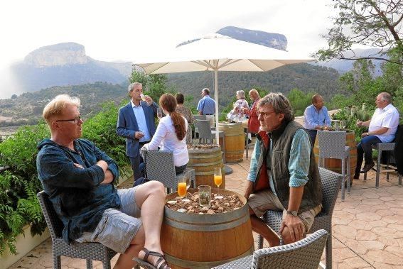 Gute Stimmung herrschte bei der Preisverleihung der MZ auf dem Castell Miquel nahe Alaró.