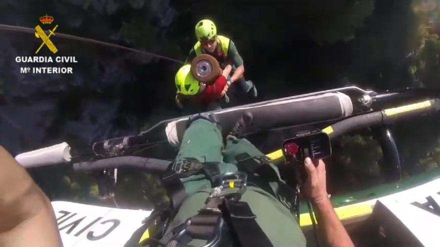 Rescatan a un senderista perdido en una zona montañosa de Deià