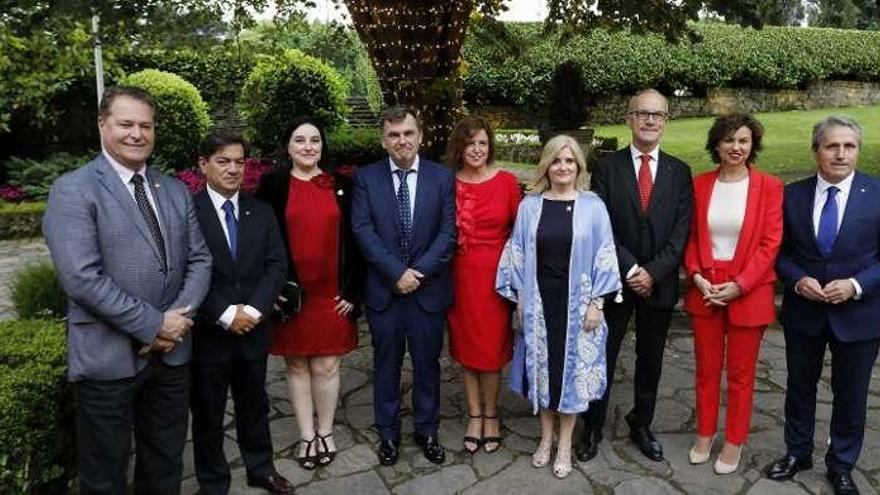 Vizoso y Álvarez Menéndez, homenajeados por los rotarios