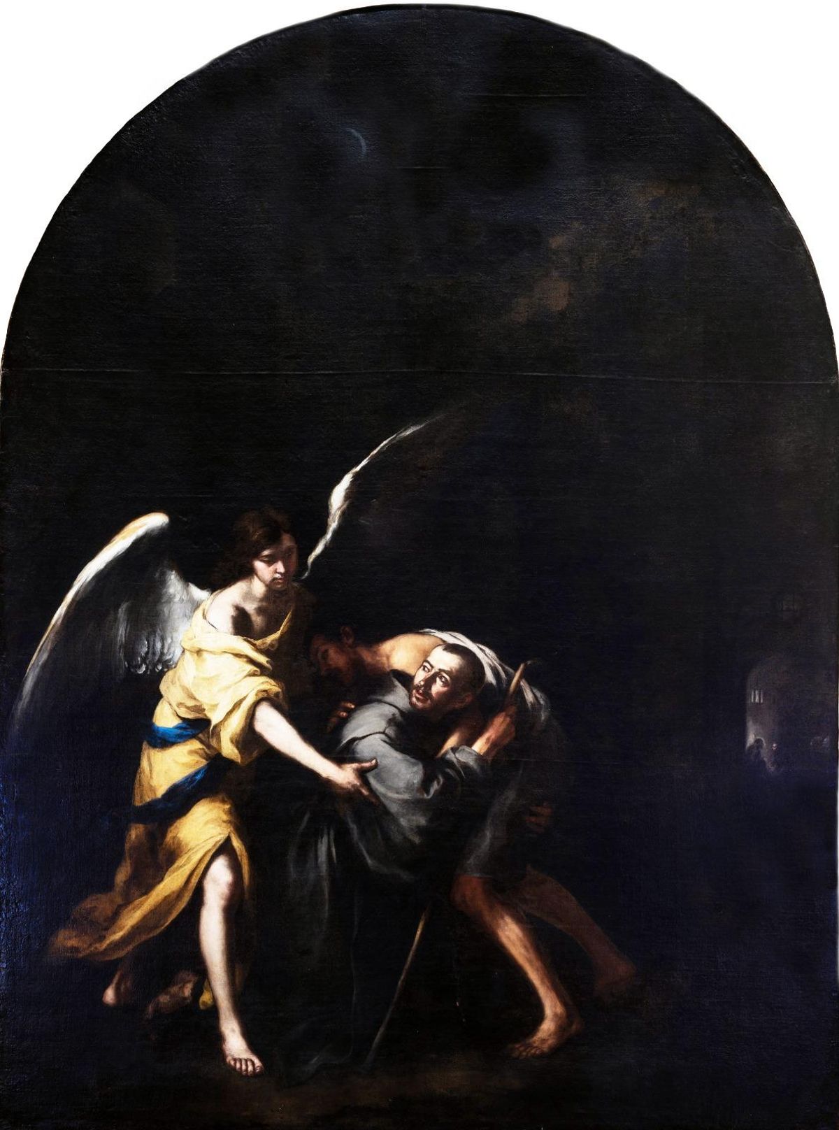 'San Juan de Dios Santa Caridad'. Murillo, 1672.