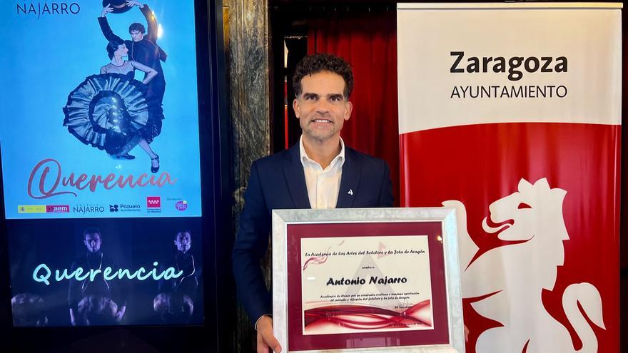 Antonio Najarro ya es académico de honor de la jota aragonesa
