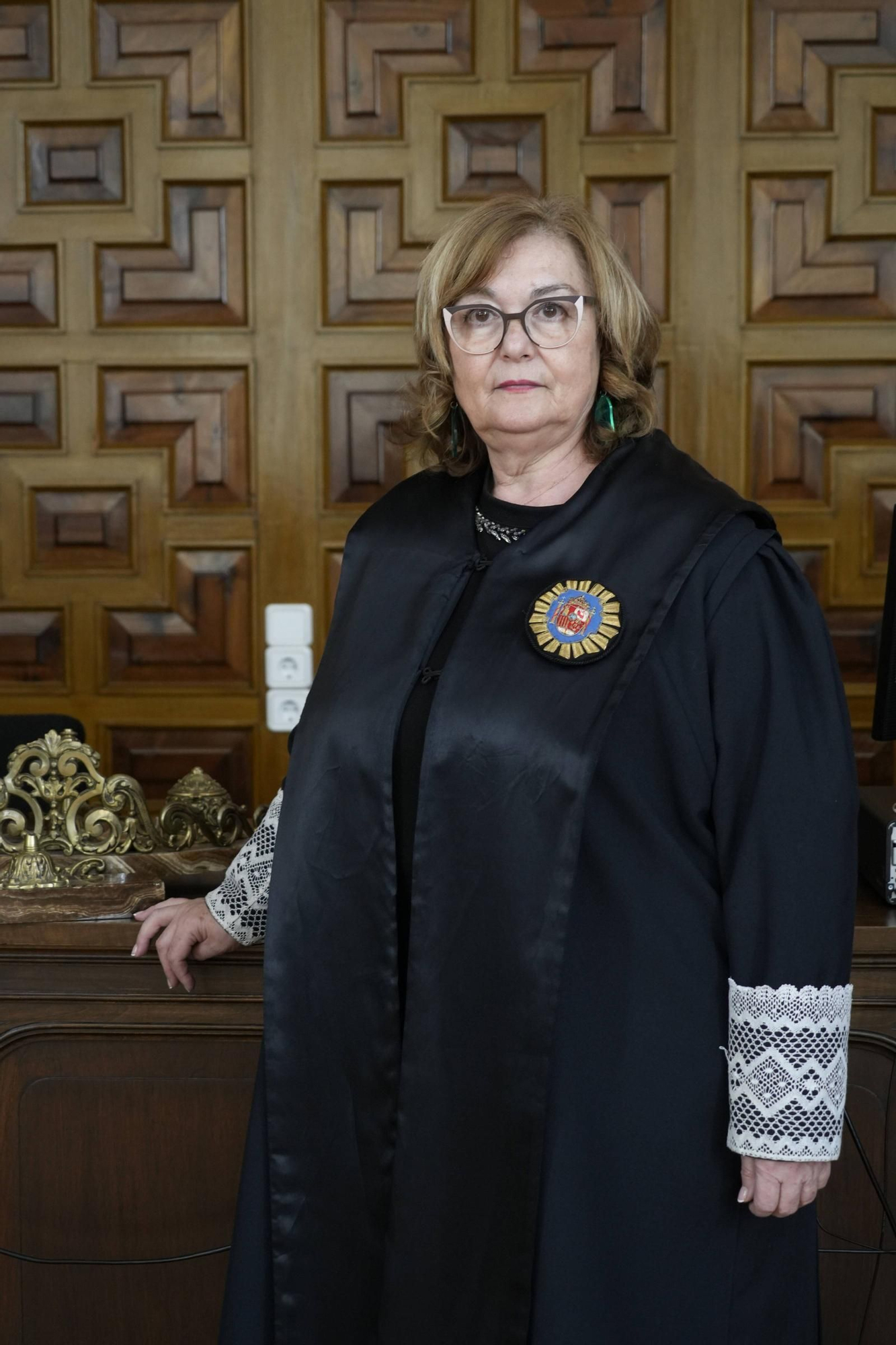 Esther Gonzalez, primera mujer presidenta de la Audiencia de Zamora.