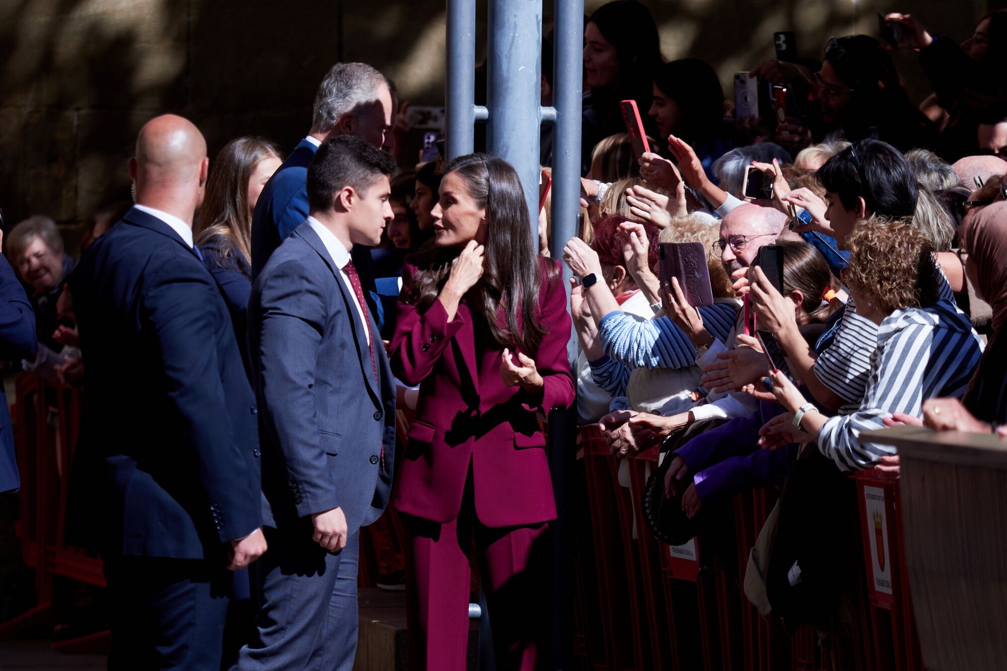 EN IMÁGENES: Leonor se da un baño de multitudes en su estreno como Princesa de Viana