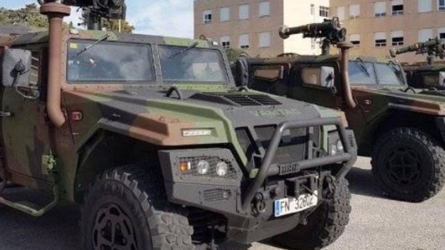 vehículos todoterreno Urovesa VAMTAC ST5 aqduiridos a finales de 2020 por el Ejército