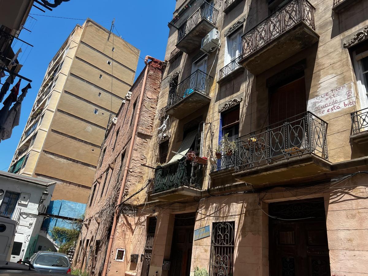 La calle Gutenberg de València también se verá afectada por el PAI del Carmen La calle Gutenberg de València también se verá afectada por el PAI del Carmen