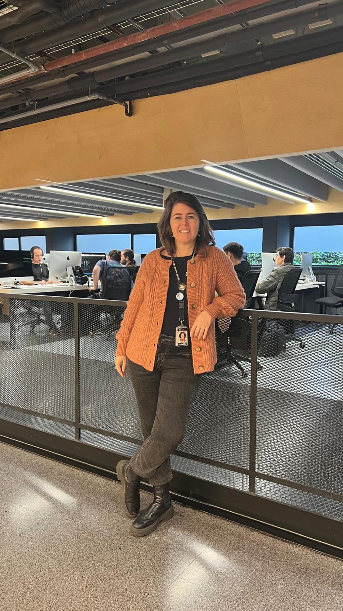 Ainhoa Zamora, directora del centro.