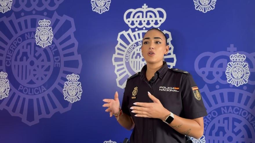 Actuación policial en la Avenida 3 de Mayo