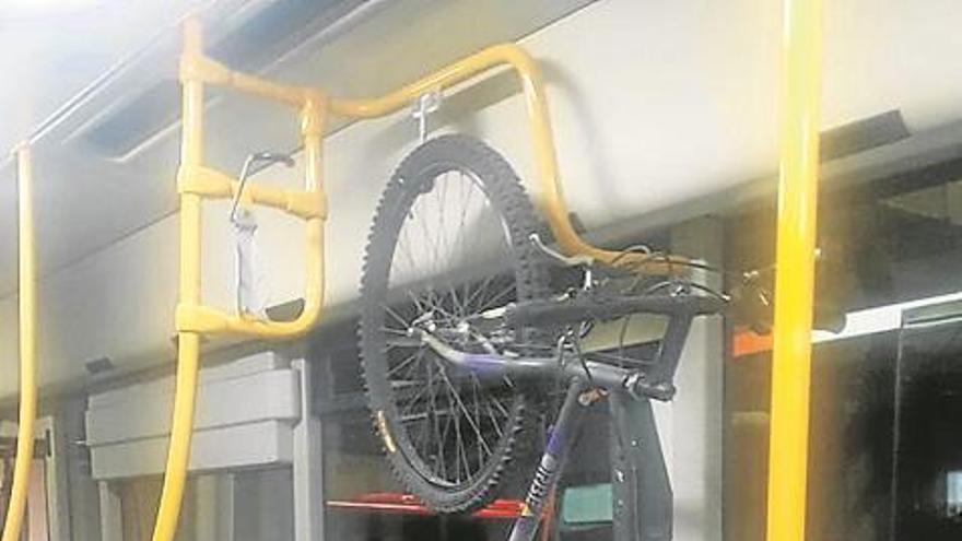 Las bicicletas ya podrán subir a los autobuses del Consorcio