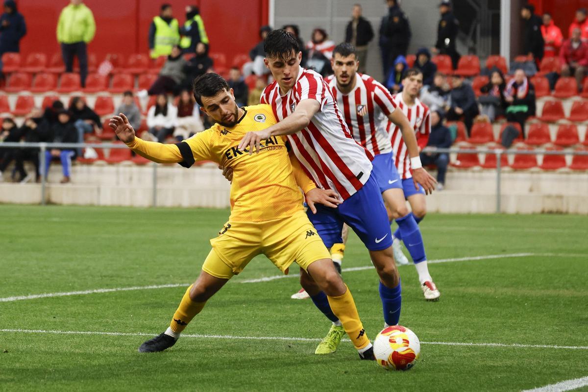Las mejores imágenes del Atlético de Madrid B - Hércules CF