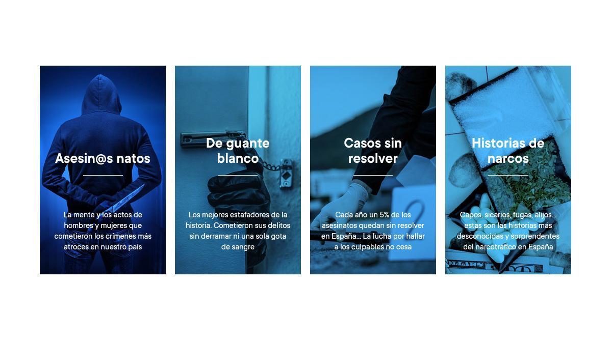 Los reportajes seriados de 'Caso Abierto'