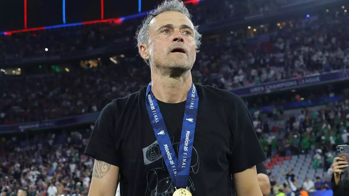 Luis Enrique: "No me hace falta ganar la Champions para sentir a Xana cada día"