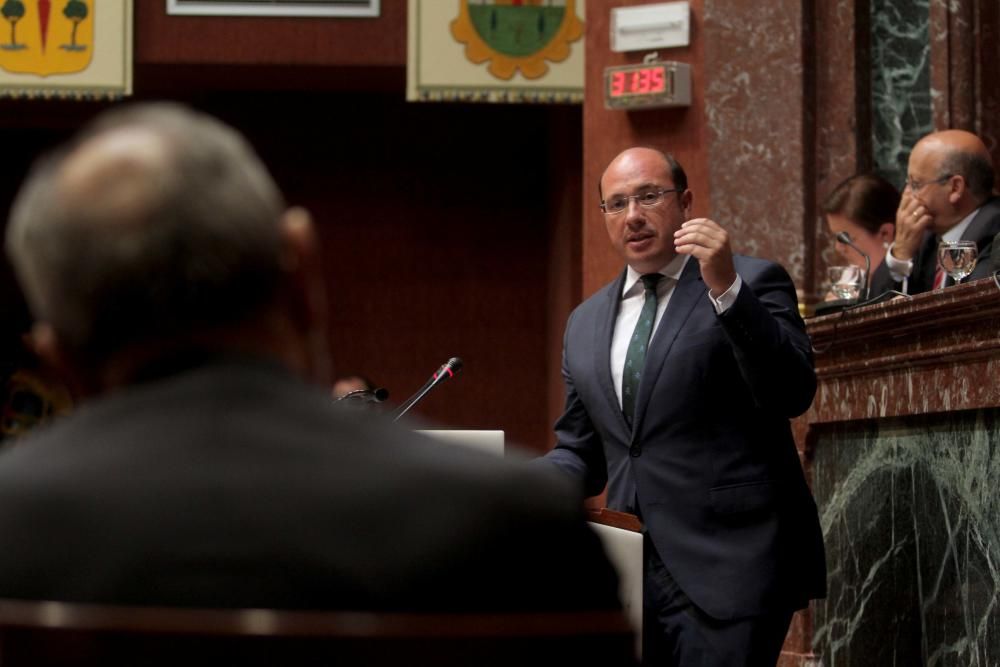 Pleno del debate del Estado de la Región